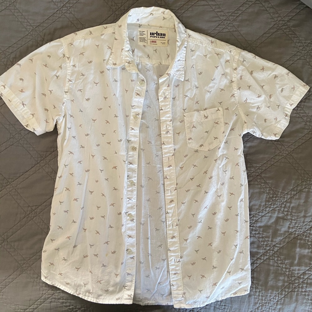 Urban Pipeline “Birds” Button Down